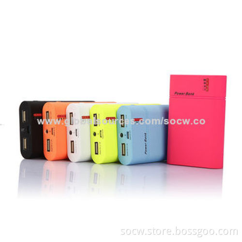 8,400mAh High-quality Portable Power Banks with Dual USB, LED Flashlight and 4 Indicators